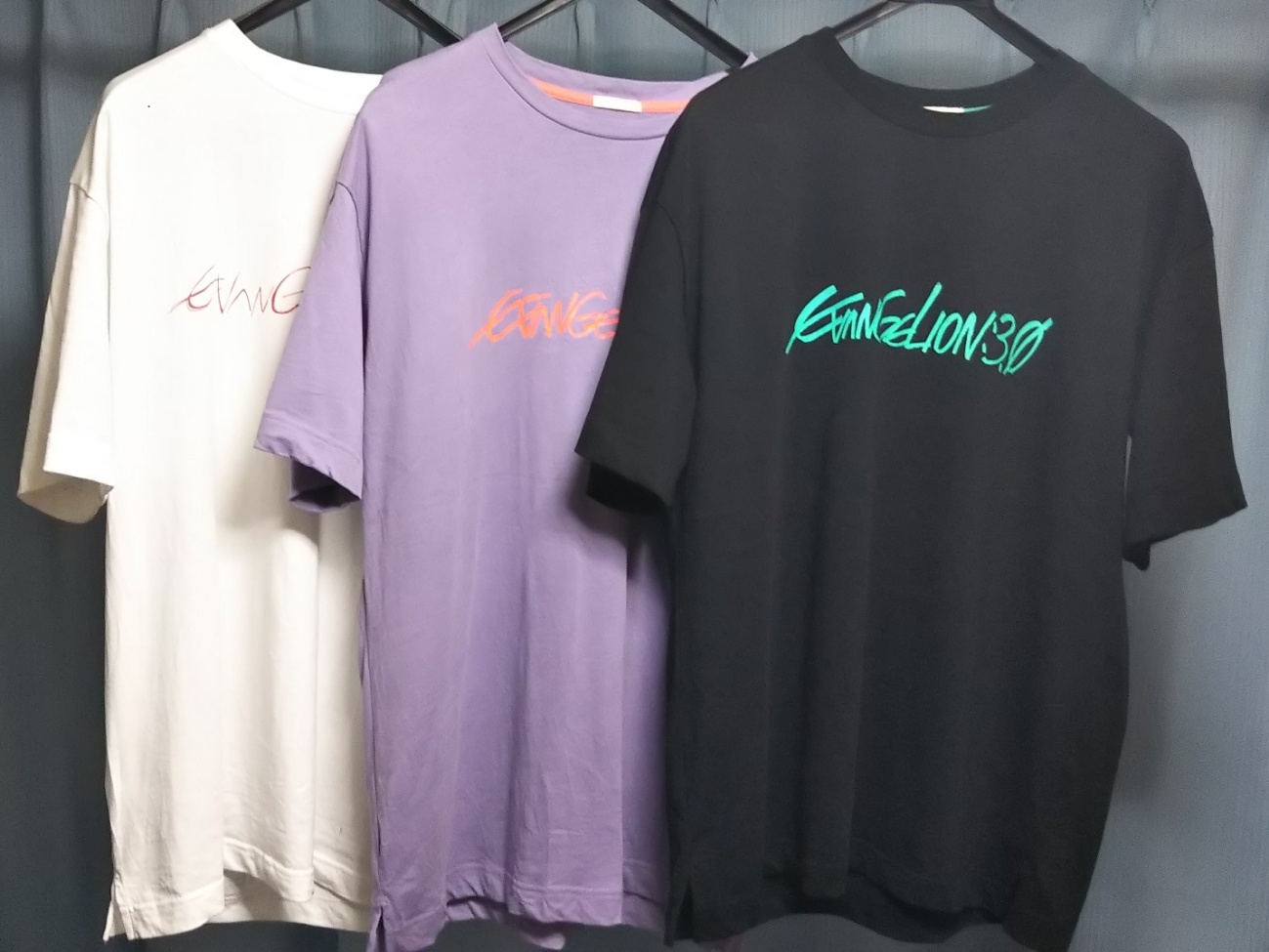 エヴァンゲリオン　新劇場版　GU　 半袖Tシャツ　Mサイズ　二枚セット　ロゴ
