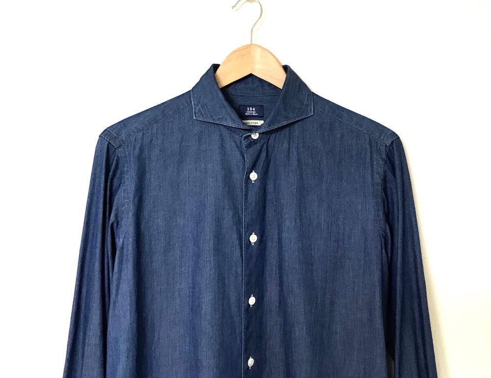 メーカーズシャツ鎌倉のデニムシャツはドレスライクに着られる大人の一枚 - 服ログ